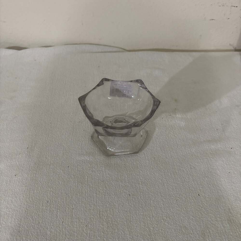 Orrefors Sweden Max Crystal Votive Tealight Candle Holder by Anna Ehrner